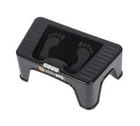 Ciieeo Reposapiés Ergonómico Compacto con Rodillo Masajeador Reposapiés Portátil para Hogar y Oficina Soporte Cómodo para Pies Baño y Escritorio