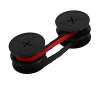 Ciieeo Repuesto de Cinta de Tinta Roja y Negra para Máquina de Escribir Vintage, Doble Carrete, 2 Piezas, Compatible Máquinas Mecánicas Inglesas Antiguas, Adecuada para Trabajos de