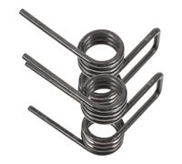 Ciieeo Resorte de Torsión de Acero Inoxidable 304, Doble Torsión, Tamaño Pequeño 4x26x3 Vueltas, 2 Piezas, Resorte Resistente al Desgaste para Electricista y Uso Industrial