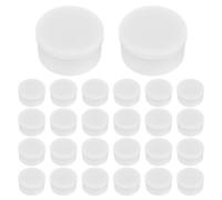 Ciieeo Rodamientos Giratorios de Plástico Blanco para Decoración de Uñas 40 Piezas Eje de Alta Velocidad y Movimiento Fluido para Creatividad DIY y Arte 3d