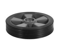 Ciieeo Rueda de Goma para Estufa de Barbacoa Fácil Movilidad y Simple Instalación, Accesorio Resistente para Carrito de Parrilla en Picnics y Asados al Aire Libre