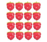 Ciieeo Rulos de Esponja Cabello sin Calor en Forma de Fresa, Suaves y Seguros, Set de 18 Unidades para Dormir, Rizador Flexible Adecuado para Peinados Nocturnos y Rizos Duraderos