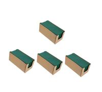 Ciieeo Servilletas De Graduación Servilletas De Baño De Invitados Servilletas De Cena Servilletas Del Bosque Green Papel 50 Piezas*4
