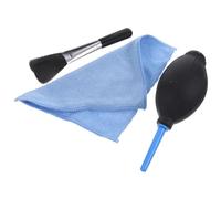 Ciieeo Soplador de Aire para Polvo de Silicona, Soplador de Aire para Cámara con Boquilla Larga, Paño de Limpieza y Cepillo, para Lentes DSLR y Teclados Varios Estilos