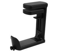 Ciieeo Soporte Ajustable para Auriculares Gaming Abrazadera de Plástico y Gestión Integrada de Cables para Organización Debajo del Escritorio en Oficinas y Juegos