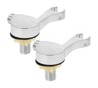 Ciieeo Soporte para Cabezal de Ducha Fácil Instalación y Reemplazo Material ABS y Acero Inoxidable 2 Piezas para Estación de Lavado de Cabello