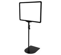 Ciieeo Soporte para Exhibición de Carteles A3 Ajustable Acero Inoxidable 40-60 Cm Soporte para Letreros Publicitarios Horizontal y Vertical para Comercio y Tienda