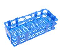 Ciieeo Soporte para Tubos de Ensayo Desmontable Gradilla Reutilizable de 21 Orificios para Tubos de 50 Ml Organizador Multifuncional para Laboratorio Clínico Educativo E Industrial