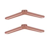 Ciieeo Soportes para TV con Soporte Montaje En Televisión Pies De Mesa De Televisión Independiente Rose Gold