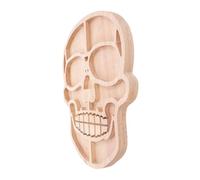 Ciieeo Tabla de Charcutería de Madera con Compartimentos Bandeja de Aperitivos Multifuncional para Halloween Decorativa y Ligera para Frutas Quesos y Postres