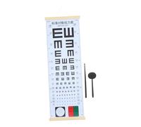 Ciieeo Tablas de Prueba Visual para Adultos Herramienta de Detección de Miopía Equipo de Examen Ocular Multifuncional para Uso Casa Clínicas y Ópticas