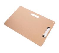 Ciieeo Tablero de Dibujo Portátil Clip para Estabilidad de Madera Marrón para Adecuado para Clases de Arte y Pintura al Aire Libre Clases de Arte y Pintura al Aire Libre