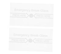 Ciieeo Tapa de Interruptor de Alarma contra 2 Piezas de para Emergencias Alta Seguridad Manual para Bebés Instalación