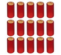 Ciieeo Tapas Retráctiles para Botellas Película Termorretráctil para Vino Tinto 100 Piezas para Elaboración Casera y Restaurantes de Vino
