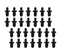 Ciieeo Tapones de Riego por Goteo de Plástico Negro, Kit de 60 Piezas Firmes Fugas para Jardinería en Casa y Producción Agrícola