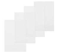 Ciieeo Tarjetas de Limpieza para Escáner Bancario, 4 Piezas de Color Claro | Mantenimiento para Lectores de Tarjetas y Contadoras, Material Wood Pulp Polyester, Superficie Lisa, Uso Retail
