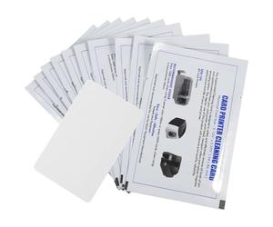 Ciieeo Tarjetas de Limpieza para Lectores de Tarjetas y Cajeros Automáticos, PVC Blanco, Paquete de 15 Piezas, Compatibles Múltiples Escenarios y Dispositivos