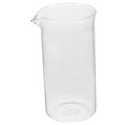 Ciieeo Taza De Prensa Francesa De 350ml Repuesto De Cristal Transparente Para Cafetera De Émbolo, Diseño Ligero y Resistente, Apta Para Preparar Café y Té, Compatible Cafetera De 6 Tazas