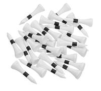 Ciieeo Tees de Golf de Madera de Arce 38 Mm, 50 Piezas, Soporte Reutilizable de Baja Fricción para Golfistas, Compatible Palos Estándar, Adecuado para Torneos y Práctica en Césped y