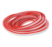 Ciieeo Tira de Neón LED de Silicona Flexible Roja, 12 V, Resistente al Clima, para Letreros Exteriores, Proyectos de Bricolaje E Iluminación Navideña