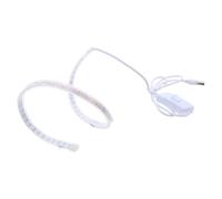 Ciieeo Tira LED de 50 CM para Detección de Fugas Saxofón Flauta Clarinete y Oboe Herramienta Portátil de Reparación para Instrumentos de Viento Madera Luz de Prueba Flexible USB