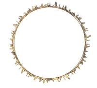 Ciieeo Tocado Medieval de Aro de Príncipe para Hombre Color Dorado de Metal Diseño Unisex para Fiestas y Disfraces