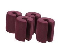 Ciieeo Tope De Puerta De Seguridad Infantil 4 Unidades Nbr Suave Protector contra Pellizcos Ajuste Estable para Puertas y Ventanas Hogar Escuela Jardín Infantil