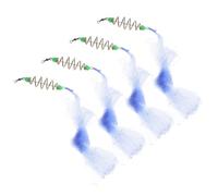 Ciieeo Trampas Profesionales para Peces 4 Piezas Red de Pesca Ligera Malla 7 Adecuado para Pesca en Mar