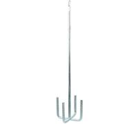 Ciieeo Varilla Mezcladora para Taladro Eléctrico Varilla para Mezclar Pintura y Cemento Acero 45 Resistente Diseño de Doble Rosca Cuadrada Accesorio de 1 Pieza para Mortero y Resinas