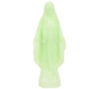Ciieeo Virgen Ornamento Símbolo De Fe Estatuilla Decoraciones para El Hogar Virgen Estatuillas Escultura Virgen Estatuilla Tablescape Decoración Figura Santo Jesús Estatua