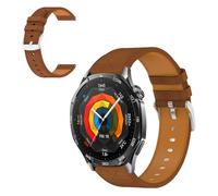 CiimWaa 22mm Correas de Reloj de Cuero para Huawei Watch 5 46mm/Huawei Watch GT 5 46mm/5 Pro 46MM/Runner, Vintage Correa de Repuesto para HUAWEI WATCH Ultimate/Buds/GT 2e [22mm Marrón]