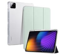 CiimWaa Funda para Xiaomi Pad 8/8 Pro/Xiaomi Pad 7/7 Pro/Mi Poco Pad X1 11,2 Pulgadas, Ultrafina Inteligente Funda Encendido/Apagado Automático Case Soporte Trifold, Verde