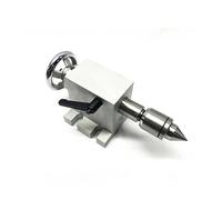 CIJIAOPOYU Contrapunto CNC MT2 de 65 mm de Altura Central for Mandril de 80 mm, Orificios de máquina CNC de 4º Eje