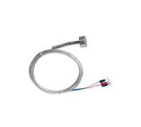 CIJIAOPOYU Sensor de Temperatura PT100, sonda de detección de Temperatura de succión magnética, Fuerte adsorción magnética, medición de Temperatura, termopar Tipo K RTD(K-Type/0.5 m 80°C)