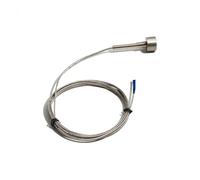 CIJIAOPOYU Sensor de Temperatura termopar de adsorción magnética Fuerte de 0 a 450 Grados Tipo K con Cable de Acero Inoxidable(1m)