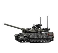 CIJINAY Leopard 2A7 Kit de construcción de tanques, 1006 piezas, modelo militar con torreta móvil y pistas, exhibición de coleccionista para adultos y entusiastas de la historia