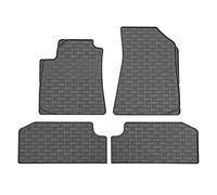 CIKCar Alfombrillas de Goma Compatible con Hyundai e-Kona II (EV) 2023- (4 Piezas + Sistema de fijación)