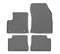 CIKCar Alfombrillas de Goma Compatible con Jeep Avenger (Electric) 2023- & Fiat 600e 2023- (4 Piezas + Sistema de fijación)