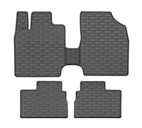 CIKCar Alfombrillas de Goma Compatible con Leapmotor T03 2024- (3 Piezas)