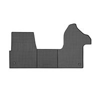 CIKCar Alfombrillas de Goma Compatible con Renault Master IV 2024- & Nissan Interstar 2024- (3 Piezas + Sistema de fijación)