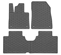 CIKCar Alfombrillas de Goma Compatible con Smart #1 EV 2022- (4 Piezas + Sistema de fijación)