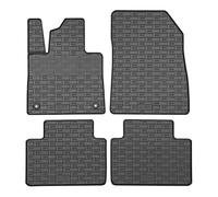 CIKCar Alfombrillas de Goma Compatible con Volvo EX30 2023- (4 Piezas + Sistema de fijación)