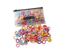 Cikiki Bandas básicas para el cabello para mujeres y niñas, 4 cm, colores simples, coletas, accesorios para el cabello, diadema elástica I9C3