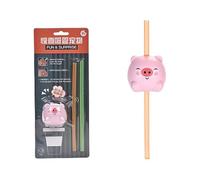 Cikiki Una pajita que hace sonidos sorprendentes, con 9 efectos de sonido, con divertidos efectos de sonido aleatorios de bonitas pajitas musicales en forma de animal, pajitas especiales para cantar