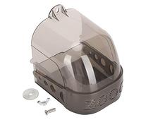 Cikonielf Bañera para pájaros, Jaula para pájaros Colgante, bañera, Caja de Ducha de plástico para pájaros, Caja de alimentación multifunción para Loros Grises y Negros