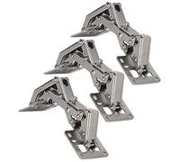 Cikonielf Bisagras de Armario de 3 Piezas 165-180 Grados Bisagra Ajustable de Armario de Cocina Bisagra Plegable Muebles de Cierre Suave Combinación Oculta Bisagra de Puerta de Armario con Tornillo