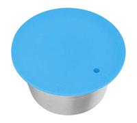 Cikonielf Cápsula De Café Taza De Filtro De Cápsula De Café Recargable De Acero Inoxidable Reutilizable Para Máquina De Café Dolce Gusto(Azul)