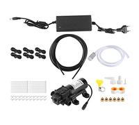 Cikonielf De Refrigeración por Nebulización Eléctrica A Baja Presión 6 Boquillas 6 M Invernadero De Jardín Al Aire Libre Enchufe De La UE 110-240 V