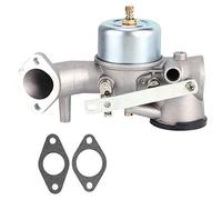 Cikonielf Juego de Carburador, Pratical Garden Lawn Mower Carburetor Accesorio Carb Reemplazo Apto para 491026 281707 490499 491031 281702 Cortacésped
