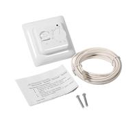 Cikonielf Termostato No Programable Termostato De Calefacción Manual para Suelo De Habitación Interruptor De Control De Temperatura De Aire Acondicionado Mecánico